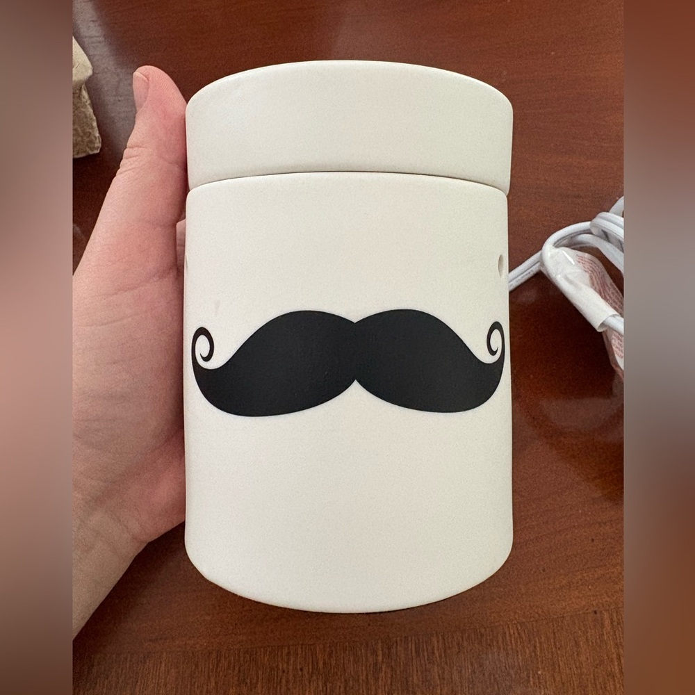 Mustache Scentsy Warmer